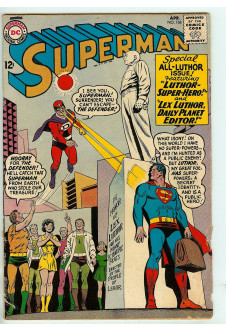 SUPERMAN #168 3.5 front cover