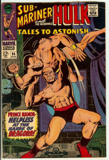 TALES TO ASTONISH #94 4.5 front cover