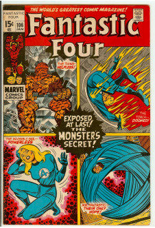 FANTASTIC FOUR #106 6.0 front cover