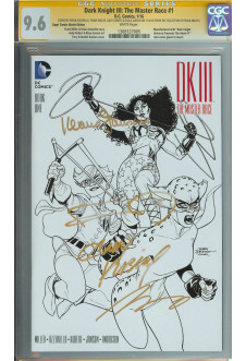 DARK KNIGHT III: THE MASTER RACE #1 CGC 9.6 WHITE PAGES front cover