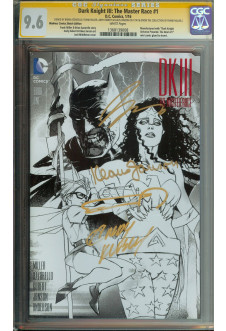 DARK KNIGHT III: THE MASTER RACE #1 CGC 9.6 WHITE PAGES front cover