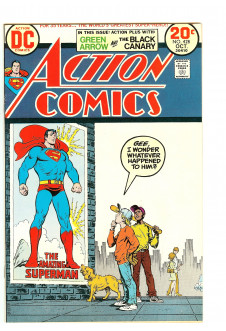 ACTION COMICS #428 7.5 front cover