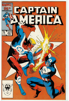 CAPTAIN AMERICA #327 8.5 front cover