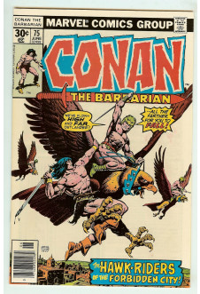 Cover of The Savage Sword of Conan #75