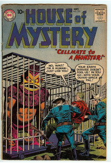 HOUSE OF MYSTERY #102 4.0 front cover