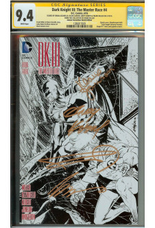 DARK KNIGHT III: THE MASTER RACE #4 CGC 9.4 WHITE PAGES front cover