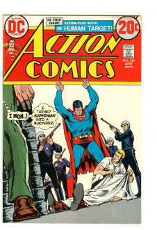 ACTION COMICS #423 7.5 front cover