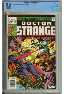 DOCTOR STRANGE #22 CBCS 9.6 WHITE PAGES front cover
