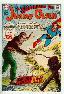 SUPERMAN'S PAL JIMMY OLSEN #119 9.0 front cover