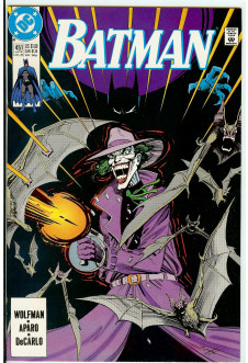 BATMAN #451 7.5 front cover