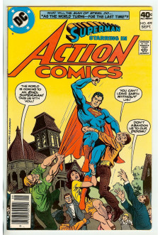 ACTION COMICS #499 9.0 front cover