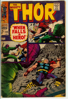 THOR #149 2.5 front cover