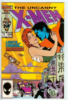 X-MEN #204 9.0 front cover