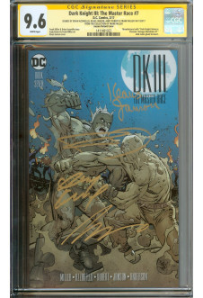 DARK KNIGHT III: THE MASTER RACE #7 CGC 9.6 WHITE PAGES front cover