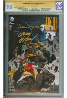 DARK KNIGHT III: THE MASTER RACE #1 CGC 9.8 WHITE PAGES front cover
