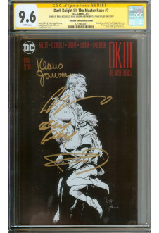 DARK KNIGHT III: THE MASTER RACE #7 CGC 9.6 WHITE PAGES front cover