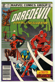 DAREDEVIL #174 4.5 front cover