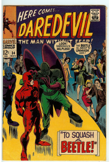 DAREDEVIL #34 5.0 front cover