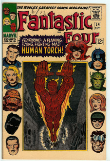 FANTASTIC FOUR #54 6.0 front cover