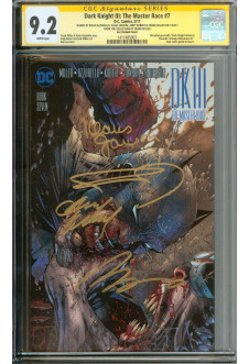DARK KNIGHT III: THE MASTER RACE #7 CGC 9.2 WHITE PAGES front cover