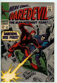 DAREDEVIL #35 7.5 front cover