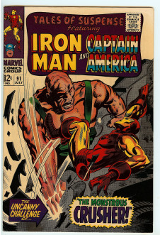 TALES OF SUSPENSE #91 7.5 front cover