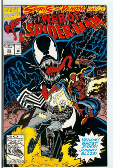 WEB OF SPIDER-MAN #95 9.6 front cover