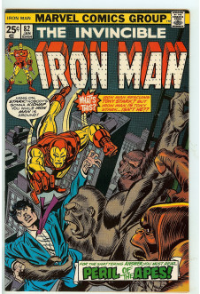 IRON MAN #82 7.5 front cover