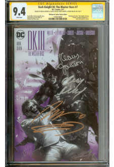 DARK KNIGHT III: THE MASTER RACE #7 CGC 9.4 WHITE PAGES front cover