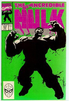 INCREDIBLE HULK #377 9.0 front cover