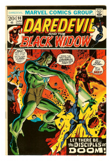 DAREDEVIL #98 7.5 front cover