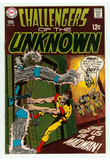 Cover of Challengers of the Unknown #68
