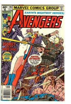 AVENGERS #195 3.0 front cover