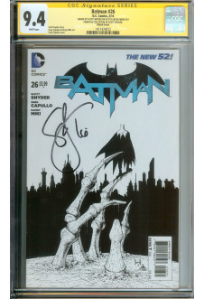 BATMAN #26 CGC 9.4 WHITE PAGES front cover