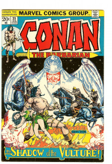 CONAN THE BARBARIAN #22 7.0 front cover