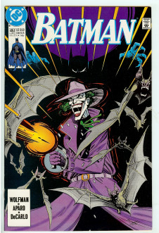BATMAN #451 8.5 front cover