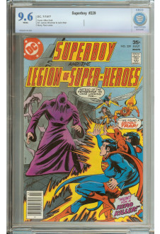 SUPERBOY #229 CBCS 9.6 WHITE PAGES front cover