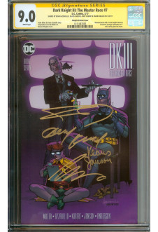 DARK KNIGHT III: THE MASTER RACE #7 CGC 9.0 WHITE PAGES front cover