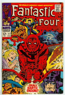 FANTASTIC FOUR #77 6.5 front cover