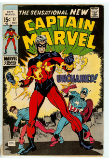 CAPTAIN MARVEL #17 2.5 front cover