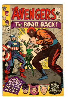 AVENGERS #22 7.5 front cover