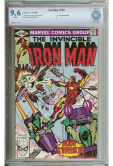 IRON MAN #140 CBCS 9.6 WHITE PAGES front cover