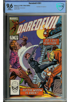 DAREDEVIL #201 CBCS 9.6 WHITE PAGES front cover