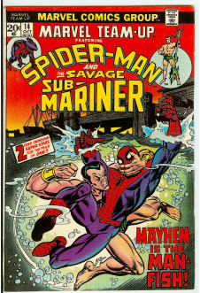 MARVEL TEAM-UP #14 6.5 front cover