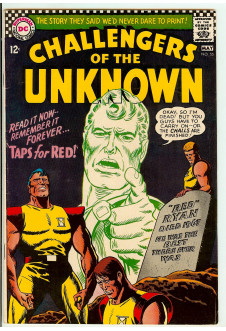 Cover of Challengers of the Unknown #55