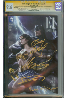 DARK KNIGHT III: THE MASTER RACE #1 CGC 9.6 WHITE PAGES front cover