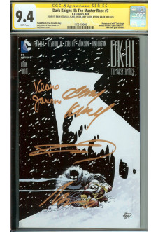 DARK KNIGHT III: THE MASTER RACE #3 CGC 9.4 WHITE PAGES front cover