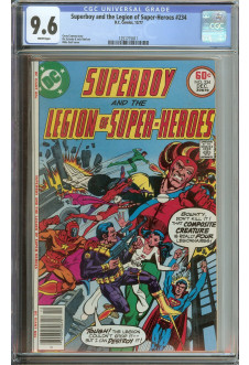 SUPERBOY #234 CGC 9.6 WHITE PAGES front cover