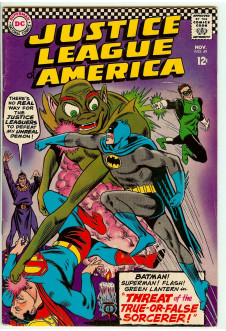 JUSTICE LEAGUE OF AMERICA #49 4.5 front cover