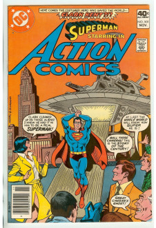 ACTION COMICS #501 7.5 front cover